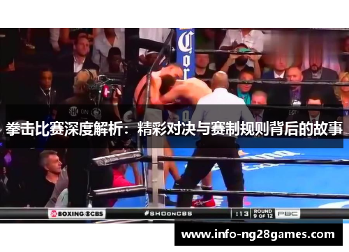 拳击比赛深度解析：精彩对决与赛制规则背后的故事