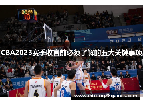 CBA2023赛季收官前必须了解的五大关键事项